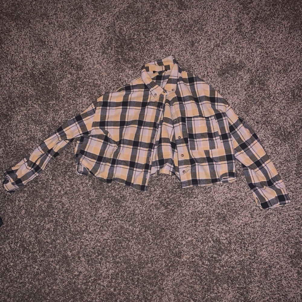 Cropped flannel